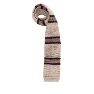 Brunello Cucinelli Striped Knit Tie