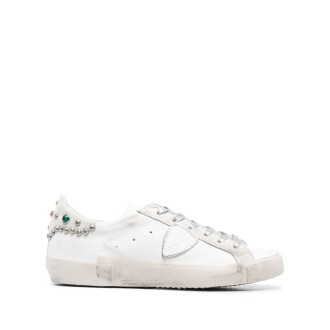 PHILIPPE MODEL Sneakers Low Prsx - Blanc Gris