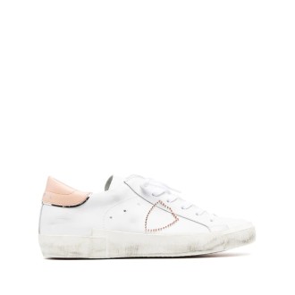 PHILIPPE MODEL Sneakers Low Prsx - Blanc Rose