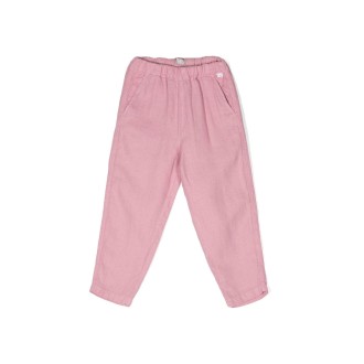il gufo straight pants with elasticated waist