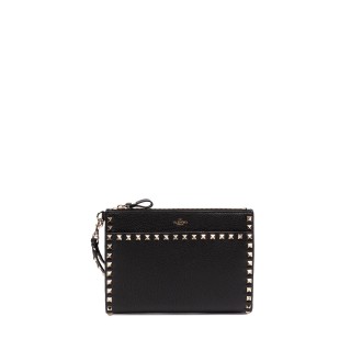 Valentino Garavani `Rockstud` Medium Flat Pouch
