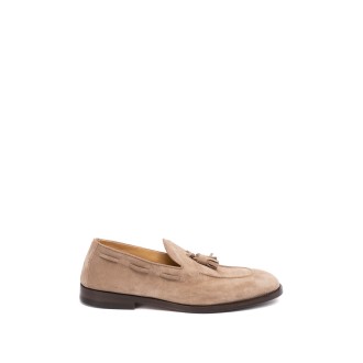 Brunello Cucinelli Suede Loafers With Tassels