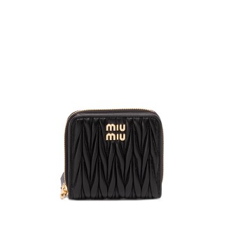 Miu Miu Matelassé Leather Small Wallet