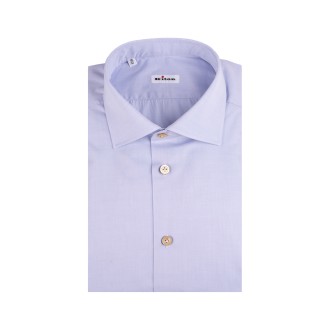 KITON Camicia Classica In Cotone Pervinca
