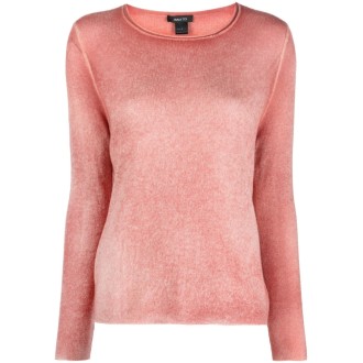 Avant Toi Light Cashmere Off Gauge Round Neck Sweater