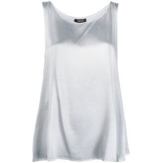 Avant Toi Hand Painted Silk Tank Top