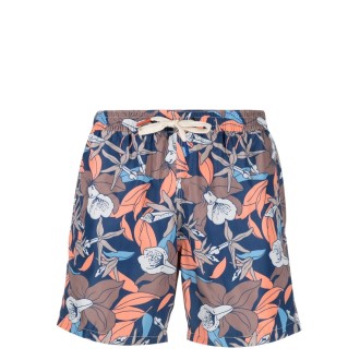 Altea `Levanto Dis Macro Fiore` Print Swim Boxers