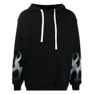 Vision of super Hoodie With Flames