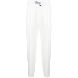 Brunello Cucinelli Pants With Elasticated Zipper Cuffs