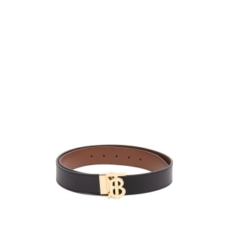 Burberry `Tb` Leather Belt