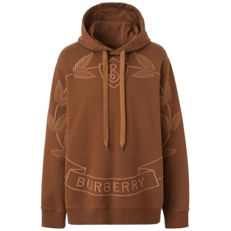 Burberry `Haggerston` Crest Hoodie