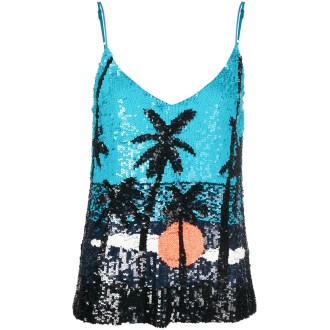 P.A.R.O.S.H. Sequins Top