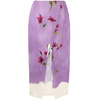 Prada `Paper Primula` Skirt