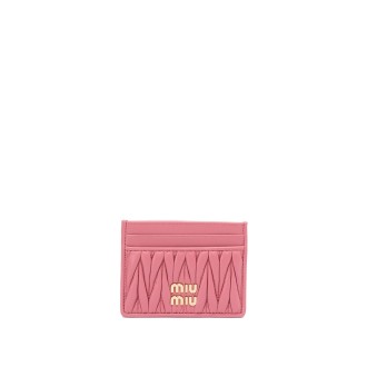 Miu Miu Matelassé Leather  Card Case
