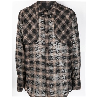 Andersson Bell `Wasser Sheer` Checked Shirt