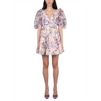 zimmermann dress with floral pattern