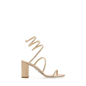 rene caovilla cleo sandal with crystals
