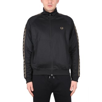 fred perry sweatshirt with logo