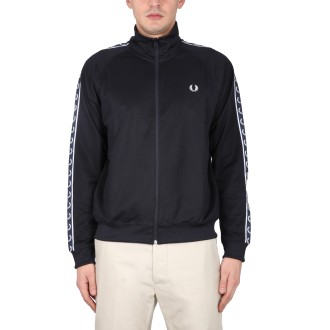 fred perry zip sweatshirt.