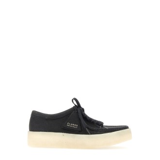 clarks wallabee lace-up shoe