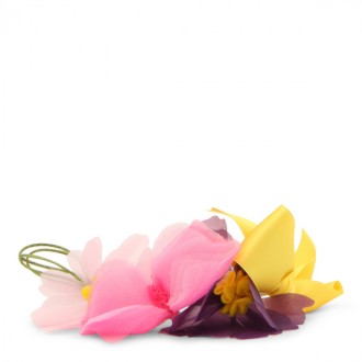 Monnalisa - Multicolour Metal Floreal Headband