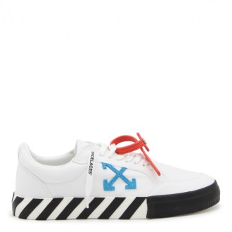 Off-white - White Canvas Low Vulcanized Sneakers