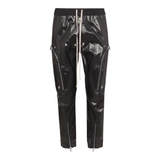 Rick Owens - Black Leather Trousers
