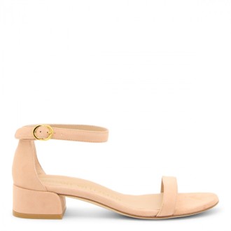 Stuart Weitzman - Nude Suede Sandals