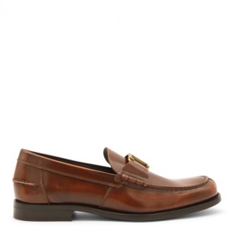 Tod's - Cognac Leather T Timeless Loafers