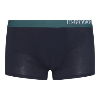 Emporio Armani - Blue Cotton Briefs