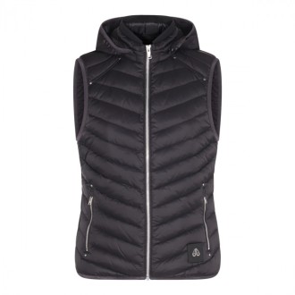 Moose Knuckles - Black Puffer Vest Down Jacket