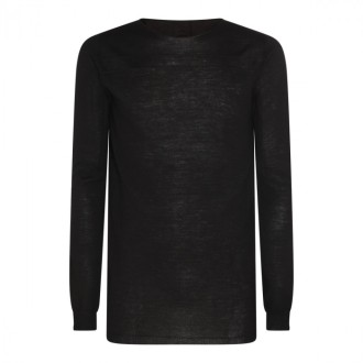 Rick Owens - Black Wool Forever Level Knitted Sweater