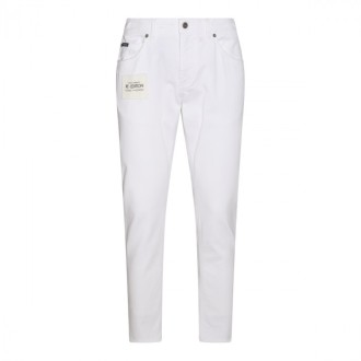 Dolce & Gabbana - Ivory Cotton Jeans