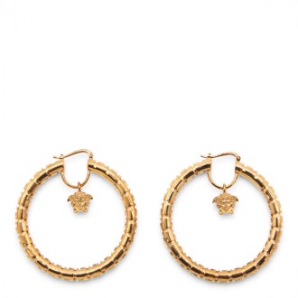 Versace - Gold-tone Metal Earrings
