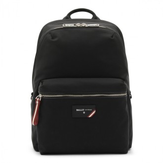 Bally - Black Leather Ferey Backpack