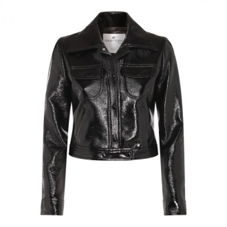 Courreges - Black Vynil Workwear Jacket