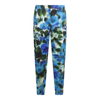 Dries Van Noten - Blue Cotton Pants