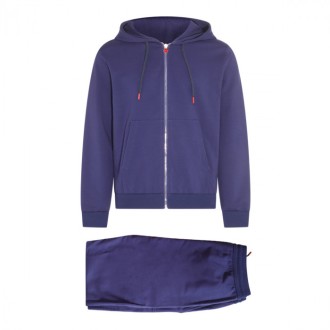 Kiton - Blue Royal Cotton Stretch Suit