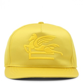 Etro - Yellow Cotton Baseball Cap