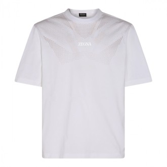 Zegna - White Cotton T-shirt