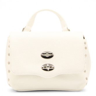 Zanellato - Cream White Leather Postina S Top Handle Bag