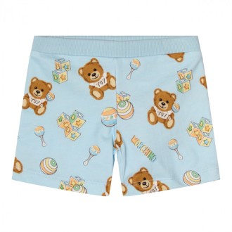 Moschino - Sky Blue Cotton Shorts