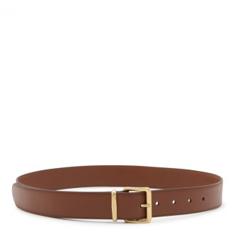 Miu Miu - Tabacco Leather City Calf Belt