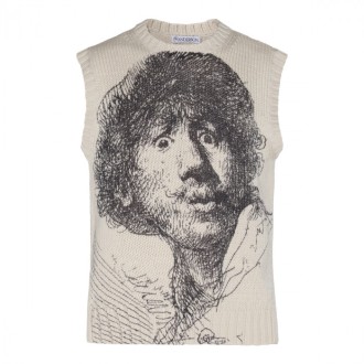 J.w. Anderson - Ivory Cotton Rembrandt Top
