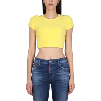 dsquared top cropped