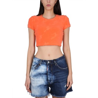 dsquared top cropped