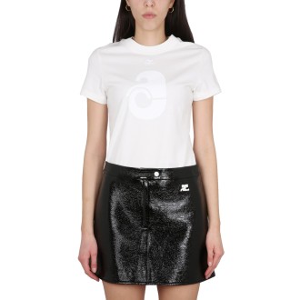 courreges t-shirt shell