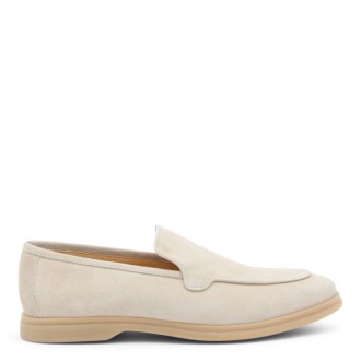 Eleventy - Sand Suede Loafers