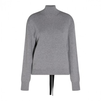 Fendi - Grey Cashmere And Wool Blend Jumper