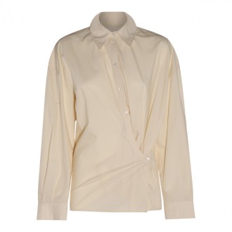 Lemaire - Cream Cotton Shirt